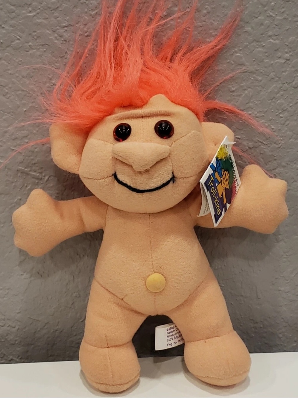 Troll kin Stuffed toy 1991